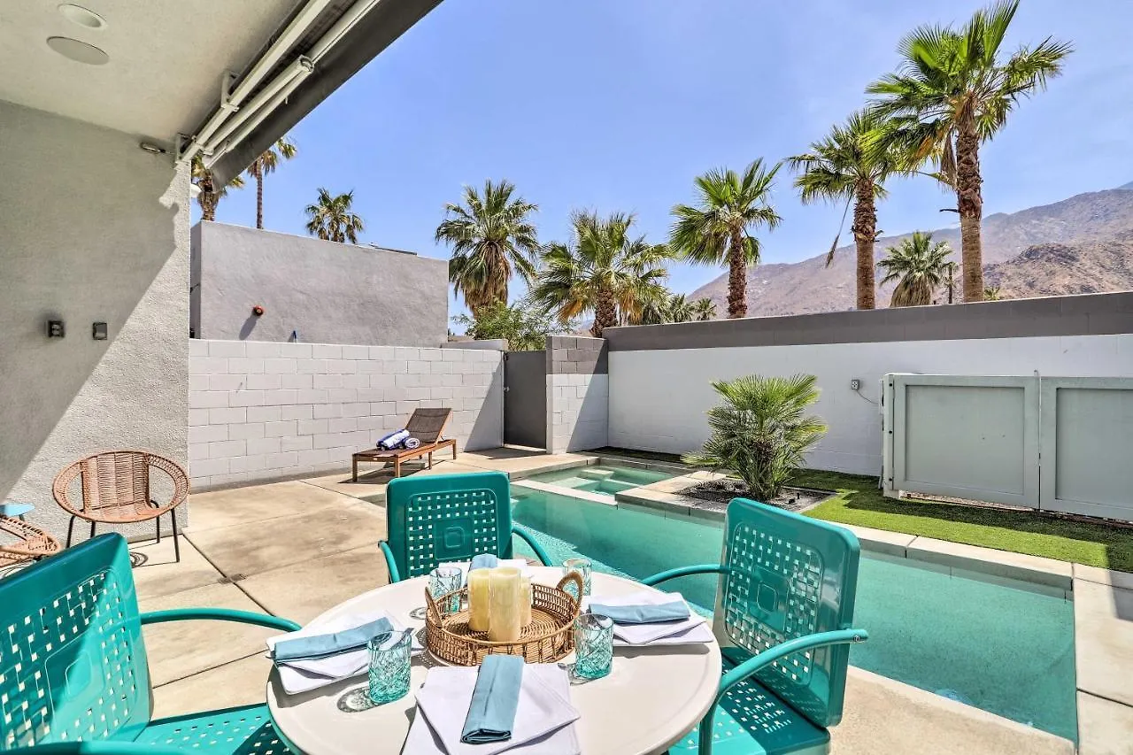 Mid-Century Modern Palm Springs Home With Pool Σπίτι διακοπών